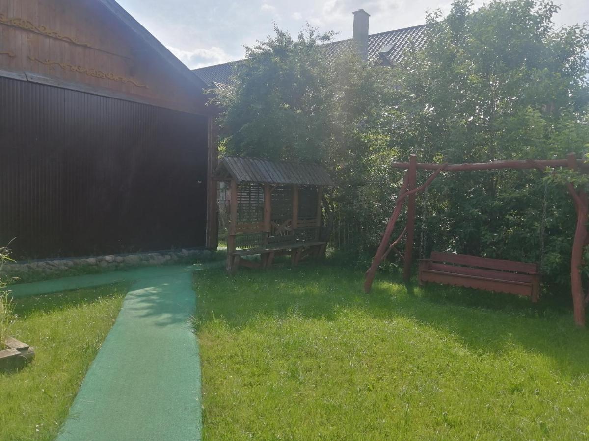 Ostoja Leilighet Białowieża Eksteriør bilde