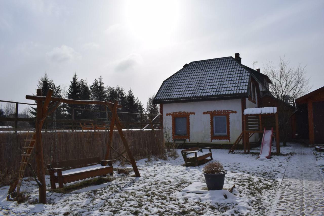 Ostoja Leilighet Białowieża Eksteriør bilde