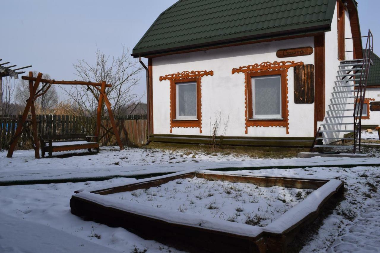 Ostoja Leilighet Białowieża Eksteriør bilde